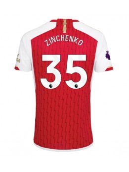 Moški Nogometna dresi replika Arsenal Oleksandr Zinchenko #35 Domači 2023-24 Kratek rokav